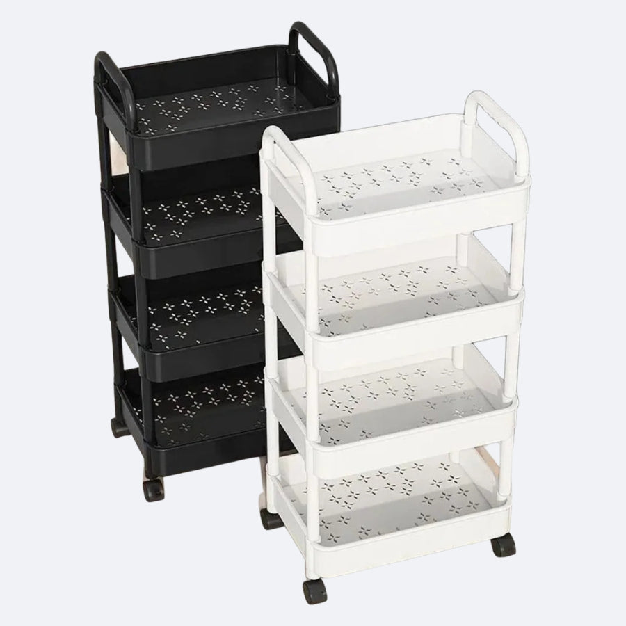 Rolling Storage Cart – 4 Tiers