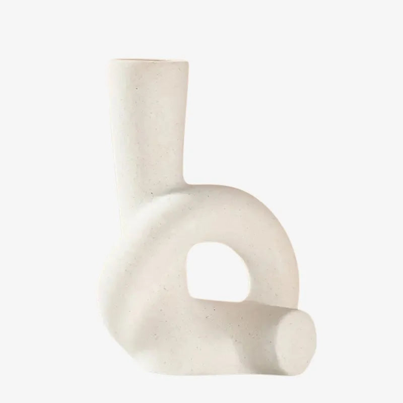 Vase Sculptural "Étreinte Élégante"