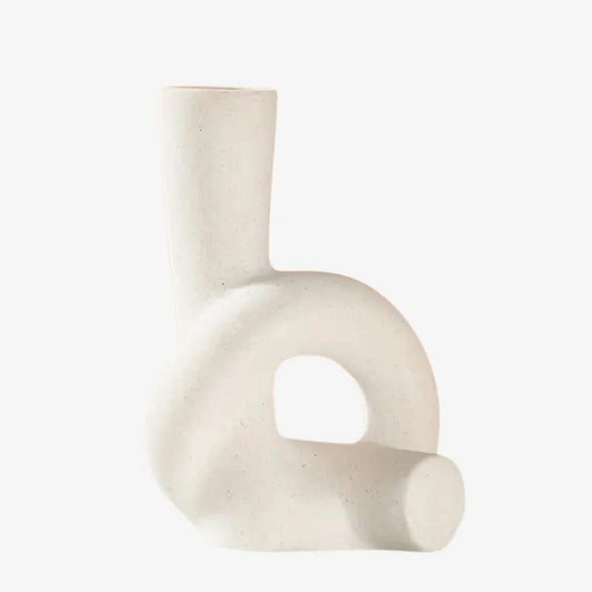 Vase Sculptural "Étreinte Élégante"