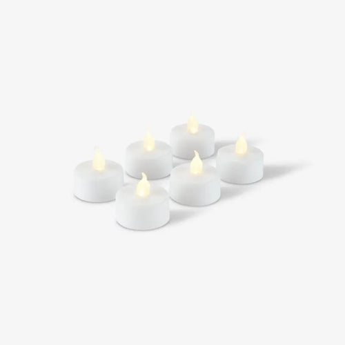 Pack de 6 bougies LED