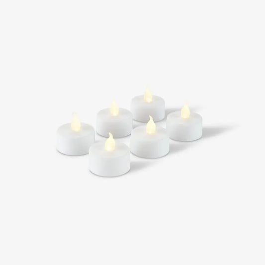 Pack de 6 bougies LED