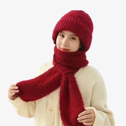 Hat and scarf