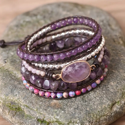 Bracelet améthyste