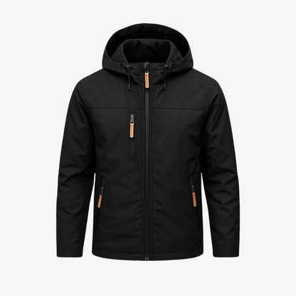 Men's Windproof Jacket with DWR Treatment |
