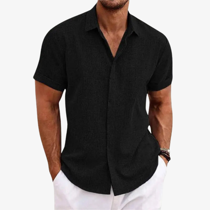Lightweight Linen Shirt – BreezeFit™