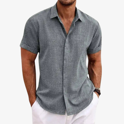 Lightweight Linen Shirt – BreezeFit™