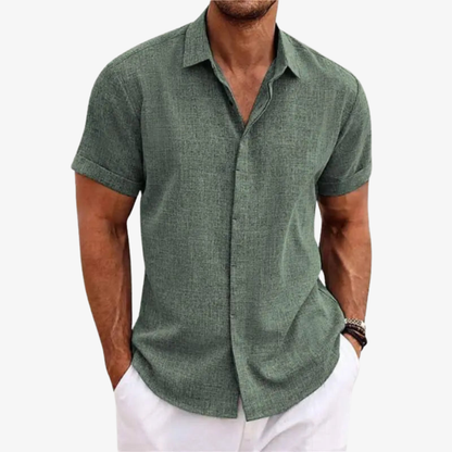 Lightweight Linen Shirt – BreezeFit™