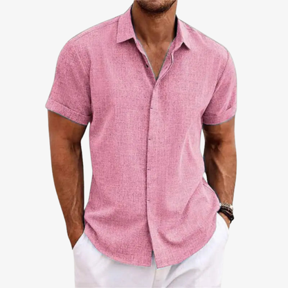 Lightweight Linen Shirt – BreezeFit™