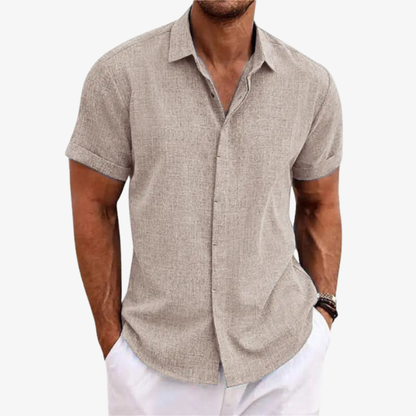 Lightweight Linen Shirt – BreezeFit™