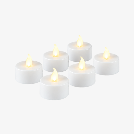 Pack of 6 LED candles