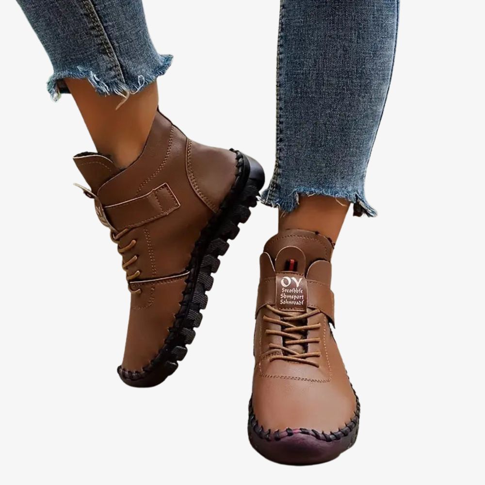Maya - Non-slip Leather High Shoes